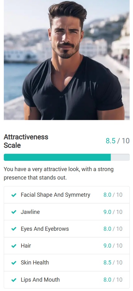 AI attractiveness test